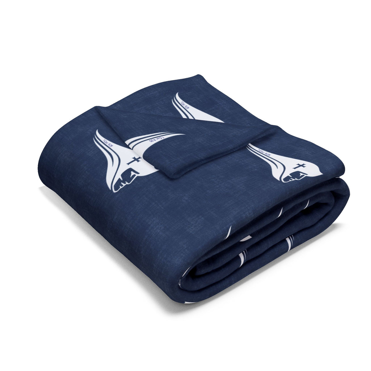 SWCS Texture Blue Fleece