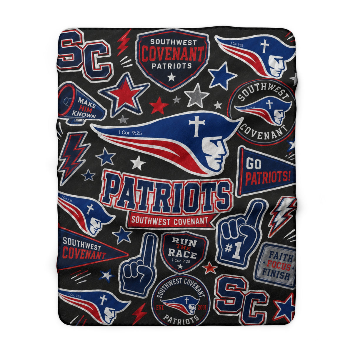 Pats Cheer Sherpa Fleece