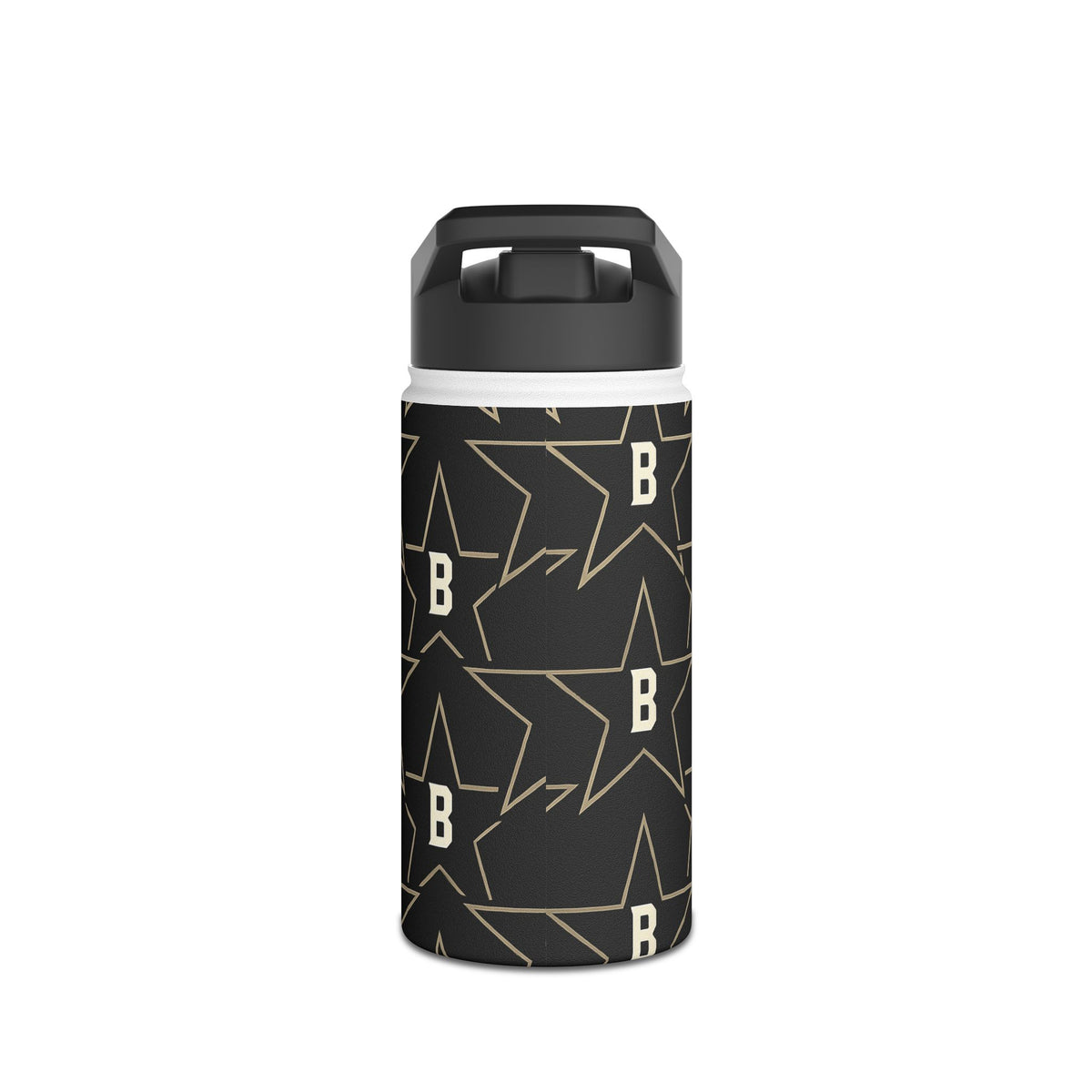 Water Bottle - Repeat Black