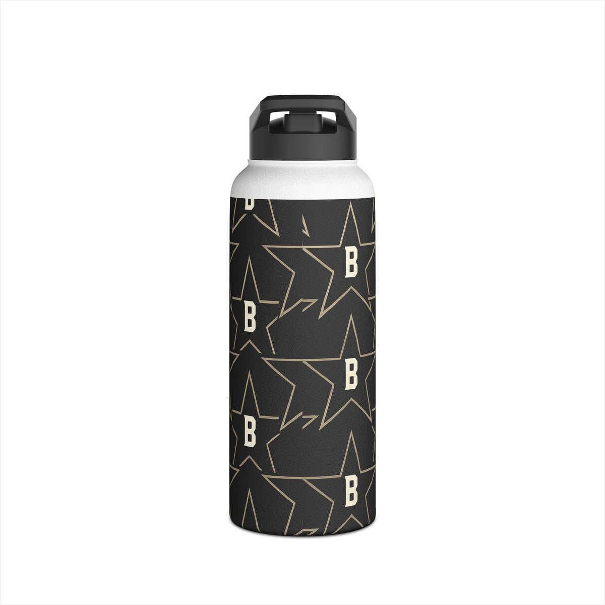 Water Bottle - Repeat Black