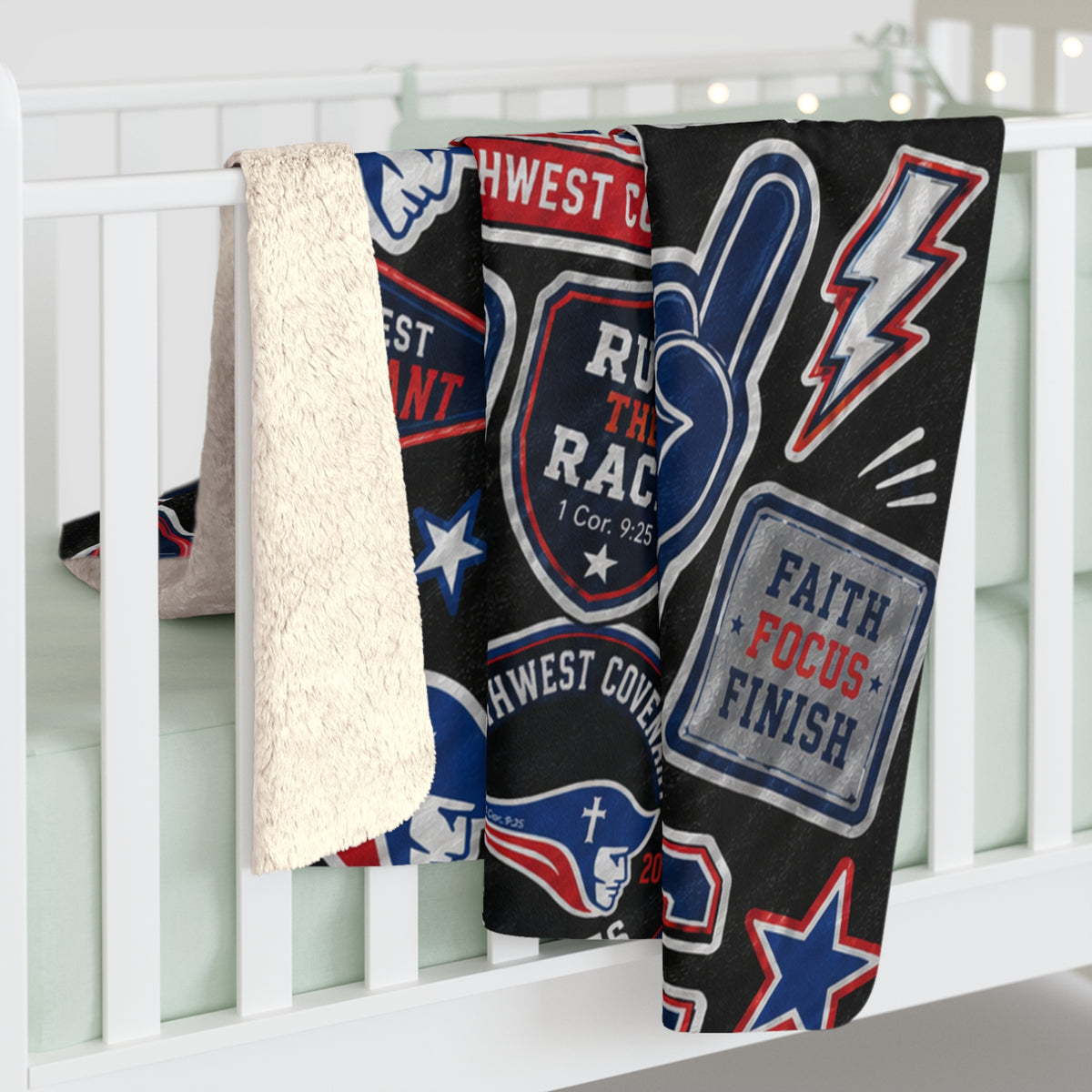 Pats Cheer Sherpa Fleece