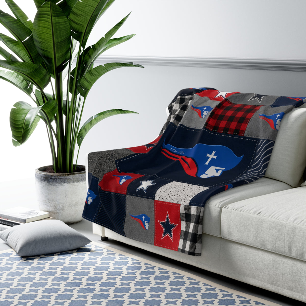 Pats Patch Sherpa Fleece