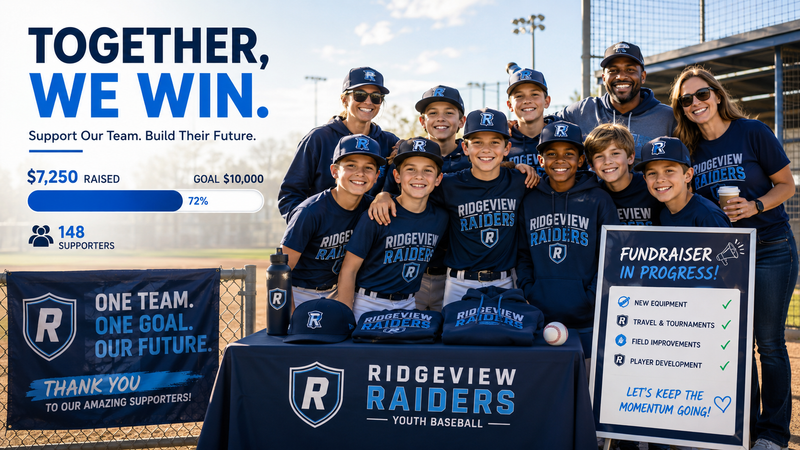 Fundraising Ideas for Youth Sports Teams