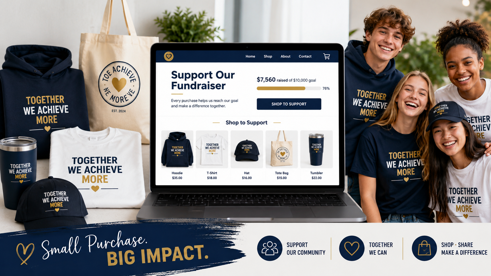 The Ultimate Guide to Branded Fundraising for Teams, Schools, and Organizations