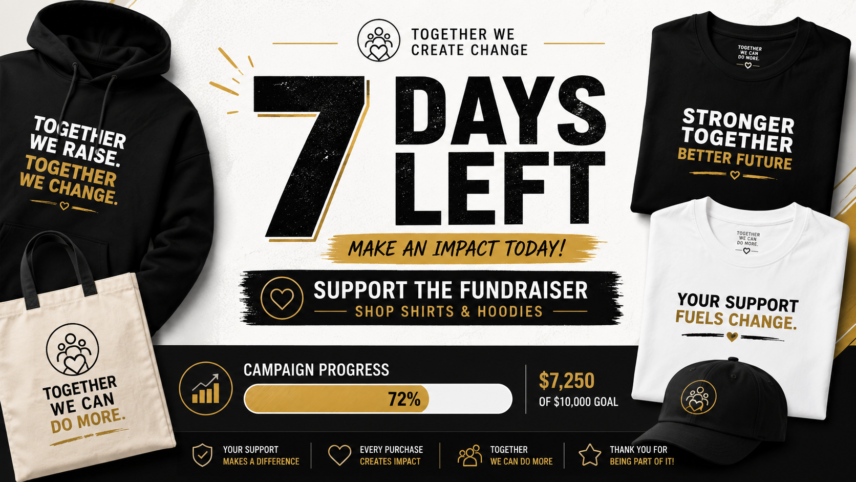 How to Run a Limited-Time Apparel Fundraiser