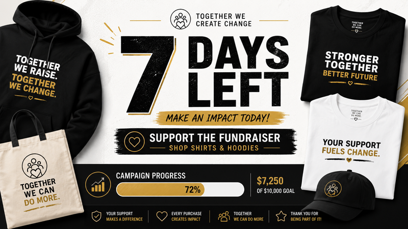 How to Run a Limited-Time Apparel Fundraiser