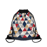 SWCS Triangle Mosaic Drawstring Bag