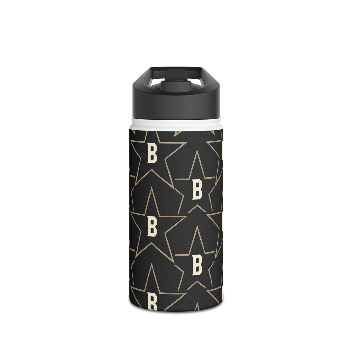 Water Bottle - Repeat Black