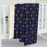 SWCS Plaid Repeat Fleece Sherpa