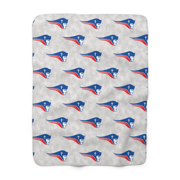 Pats White Repeat Sherpa Fleece