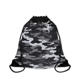 SWCS Midnight Camo Drawstring Bag