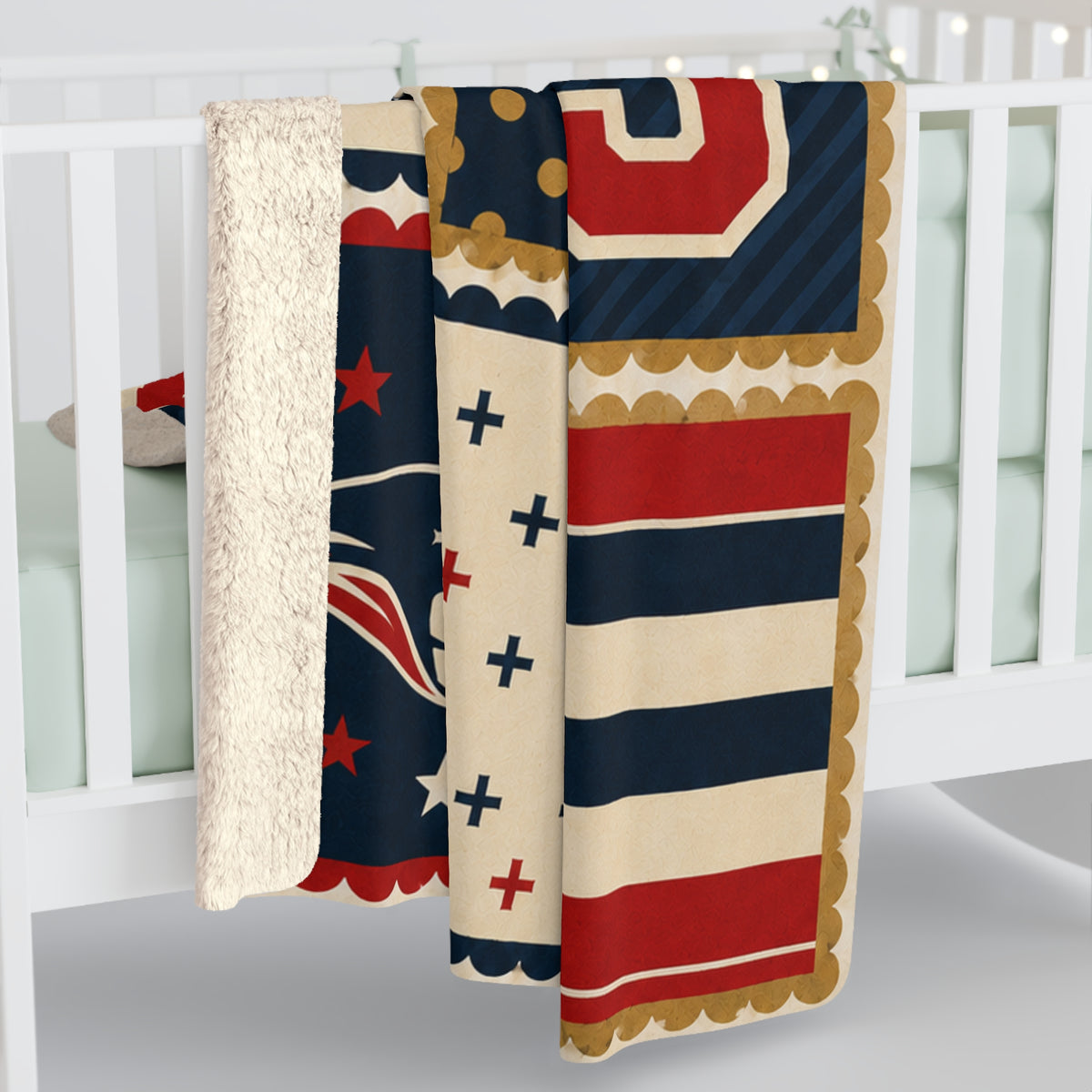 SWCW Varsity Patch Fleece Sherpa