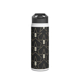 Water Bottle - Repeat Black