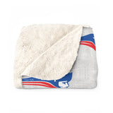 Pats White Repeat Sherpa Fleece