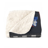 SWCS Plaid Patch Fleece Sherpa