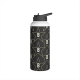 Water Bottle - Repeat Black