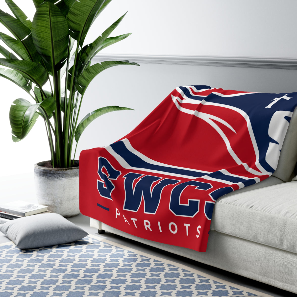 SWCS Victory Stripe Fleece Sherpa
