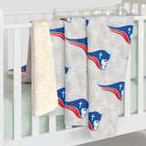 Pats White Repeat Sherpa Fleece