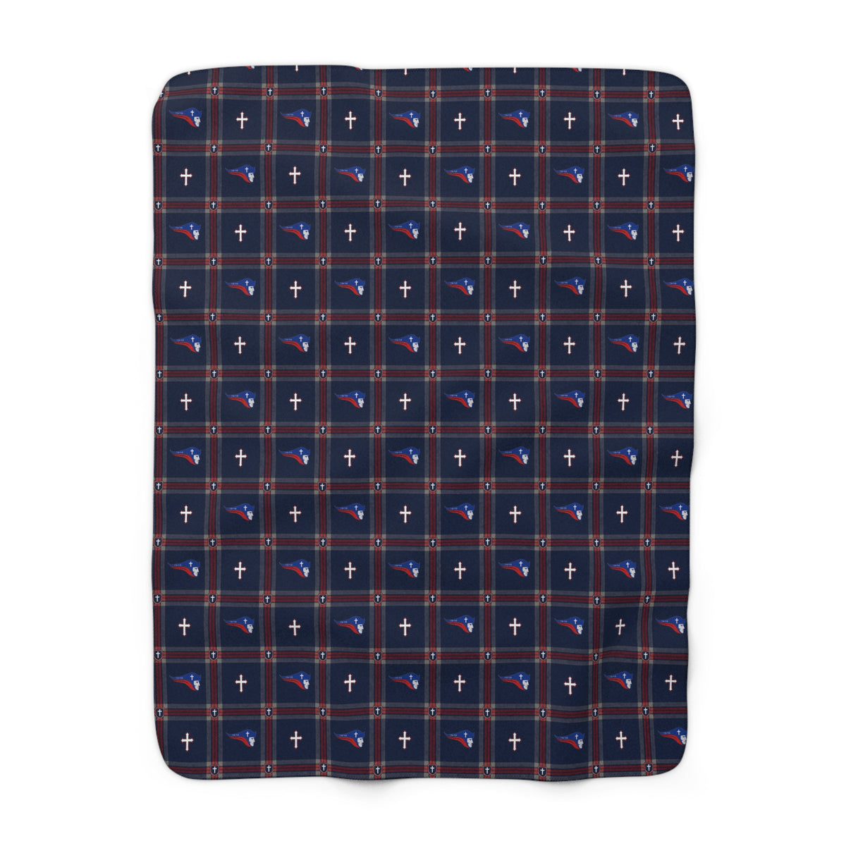SWCS Plaid Repeat Fleece Sherpa