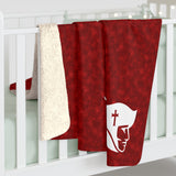 SWCS Texture Red Fleece Sherpa