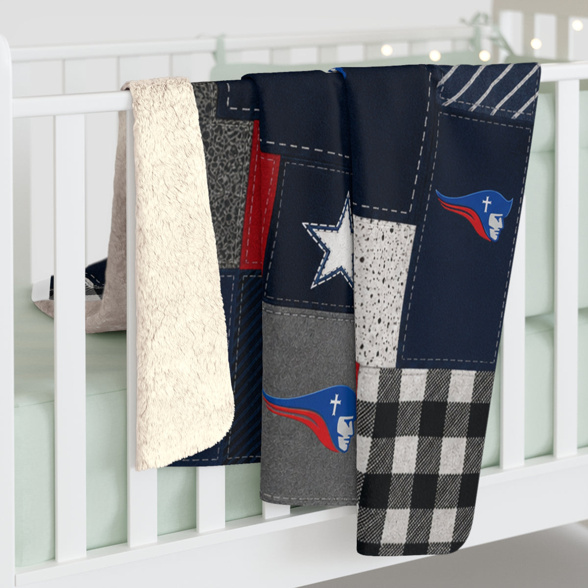 Pats Patch Sherpa Fleece