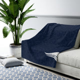 SWCS Texture Blue Fleece Sherpa