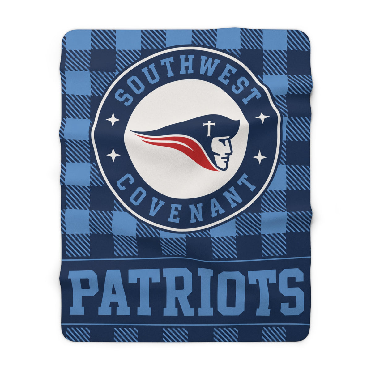 SWCS Buffalo Plaid Fleece Sherpa