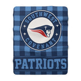 SWCS Buffalo Plaid Fleece Sherpa
