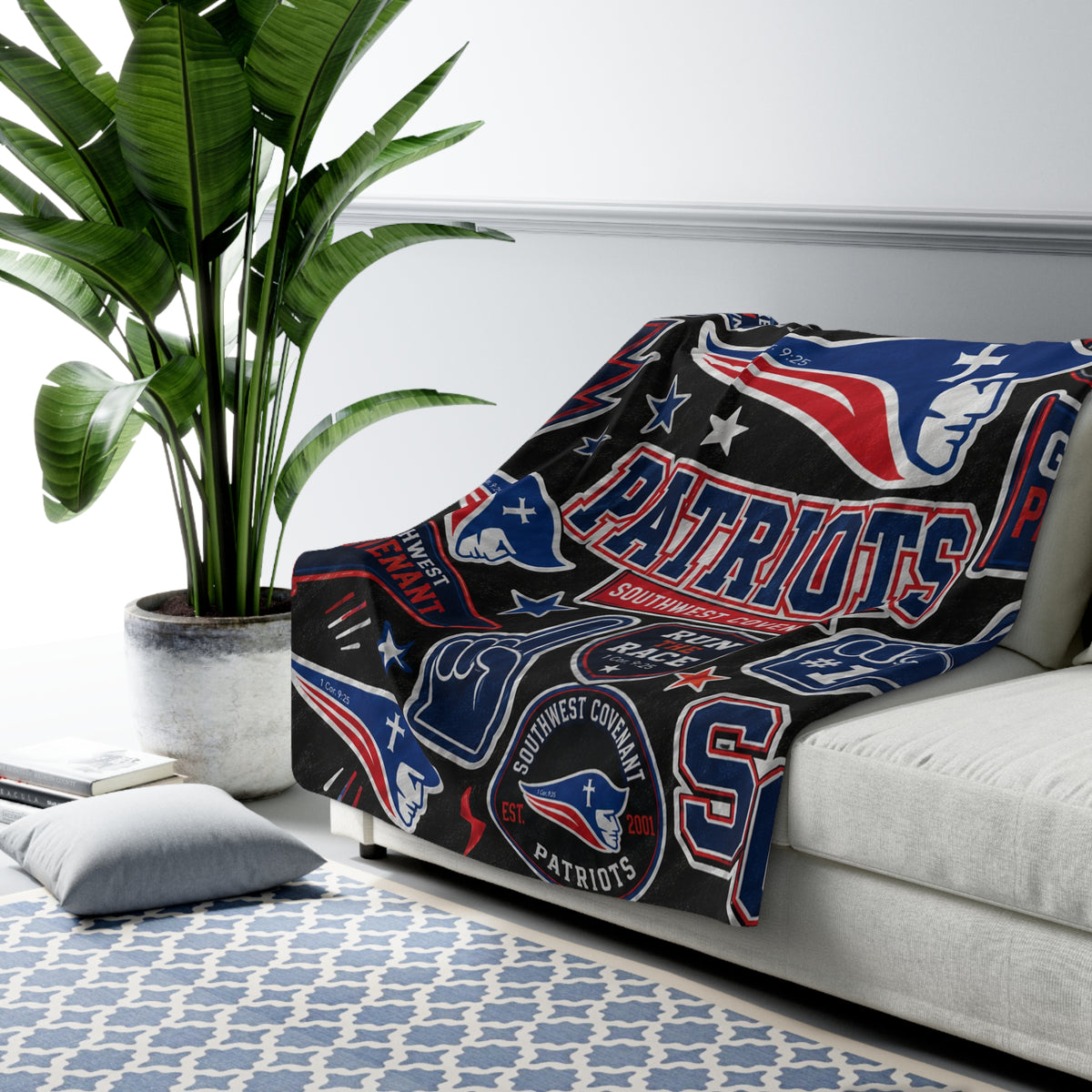 Pats Cheer Sherpa Fleece