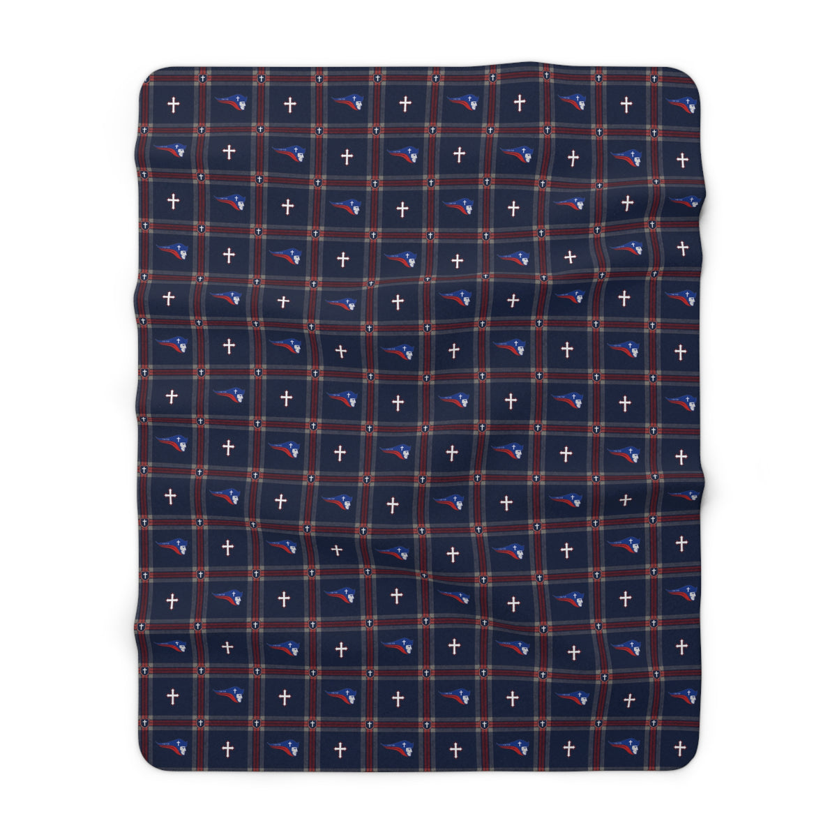 SWCS Plaid Repeat Fleece Sherpa