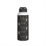 Water Bottle - Repeat Black