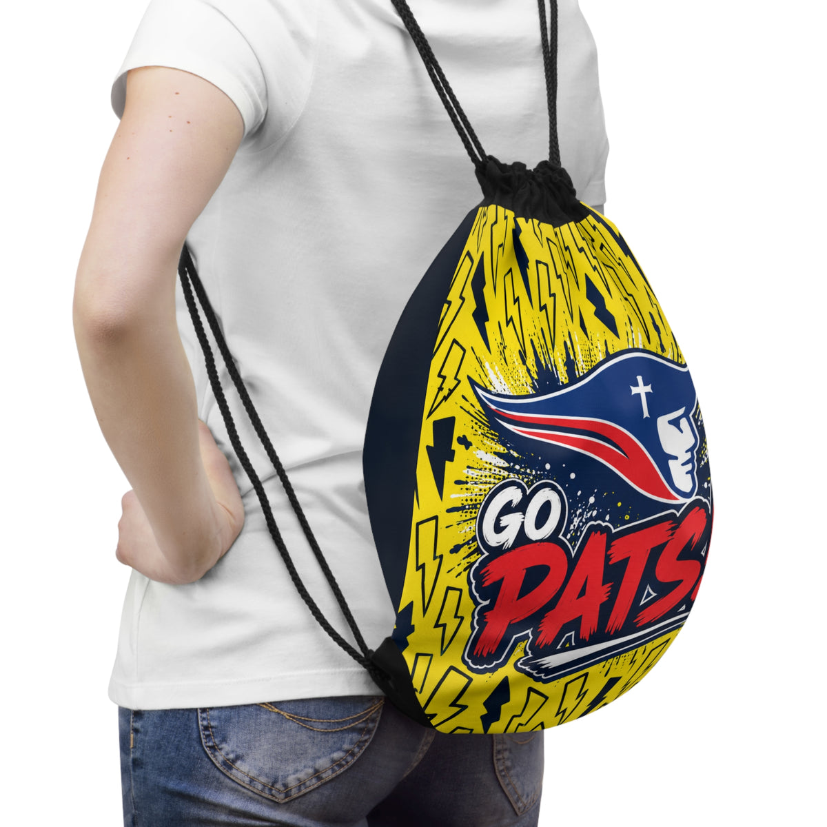 SWCS Power Surge Drawstring Bag