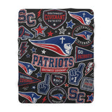 SWCS Collage Fleece Sherpa