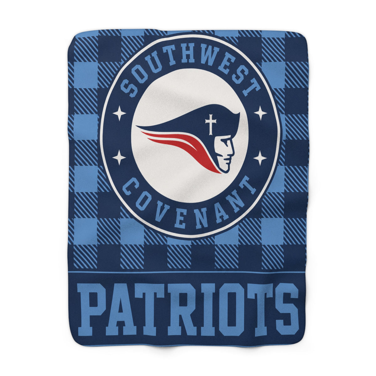 SWCS Buffalo Plaid Fleece Sherpa