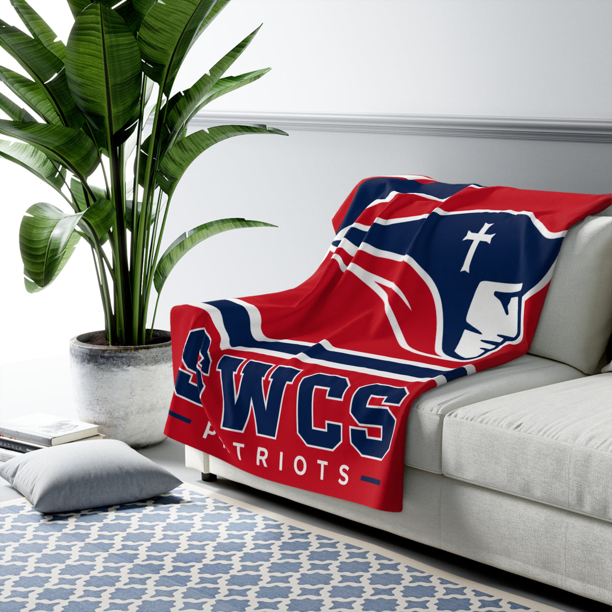 SWCS Victory Stripe Fleece Sherpa