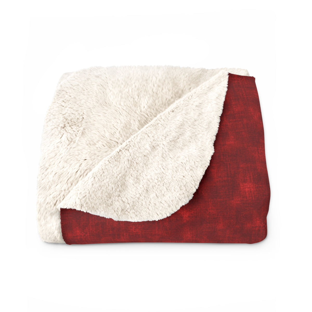 SWCS Texture Red Fleece Sherpa