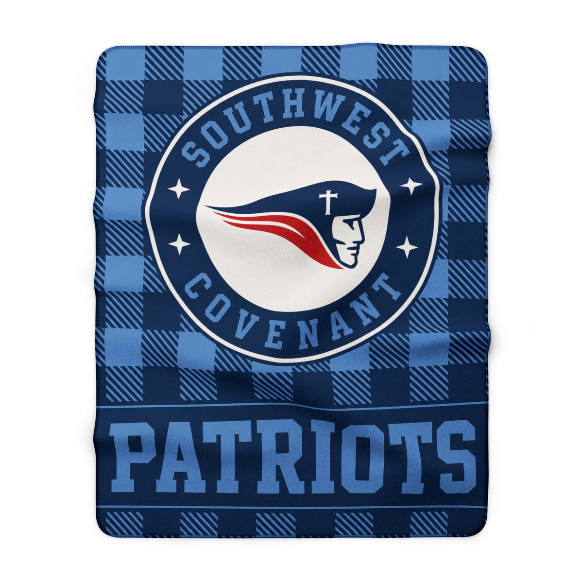 SWCS Buffalo Plaid Fleece Sherpa