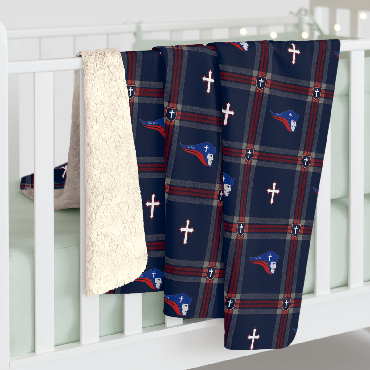 Pats Cross Repeat Sherpa Fleece