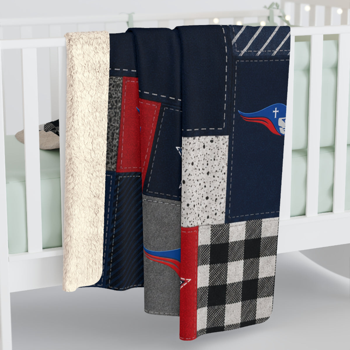 Pats Patch Sherpa Fleece