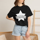 Black White Classic Star Y2k Fashion Logo 2 — Black