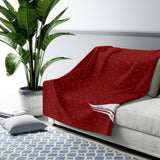 SWCS Texture Red Fleece Sherpa