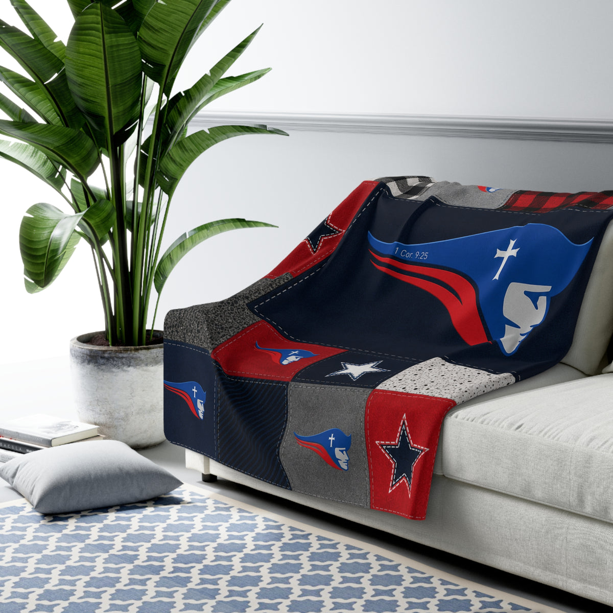 Pats Patch Sherpa Fleece